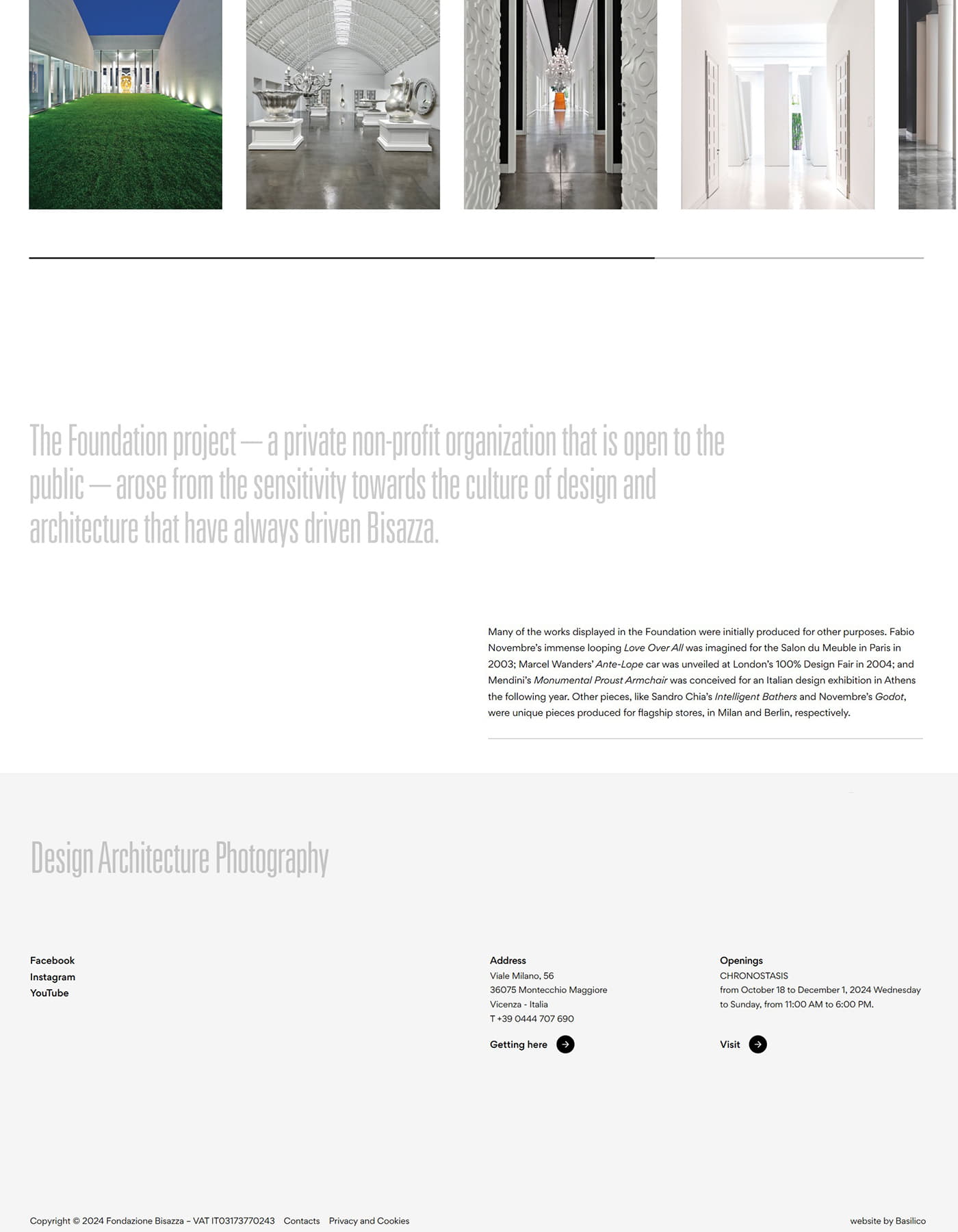 Case Study - Fondazione Bisazza - Body Image